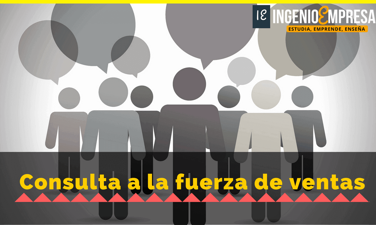 Consulta a la fuerza de ventas