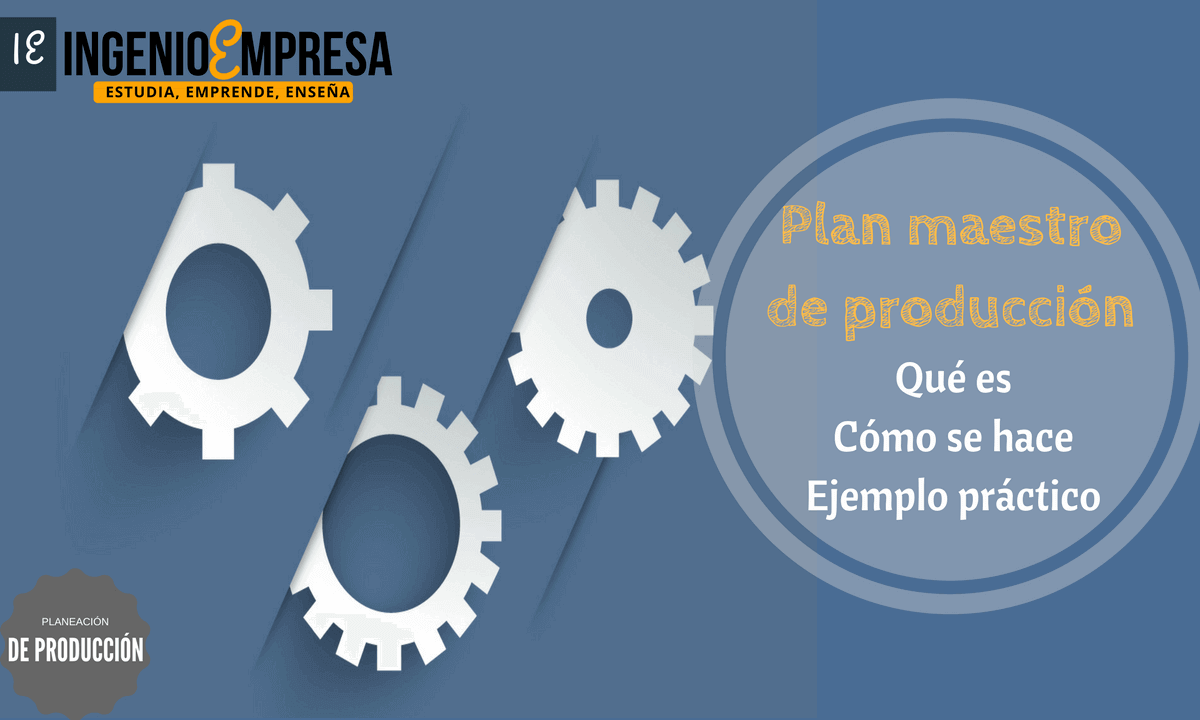 Plan maestro de producción