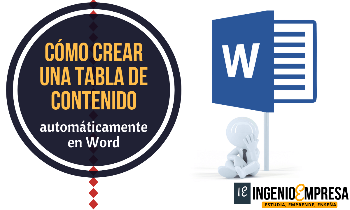 Cómo crear tabla de contenido en word