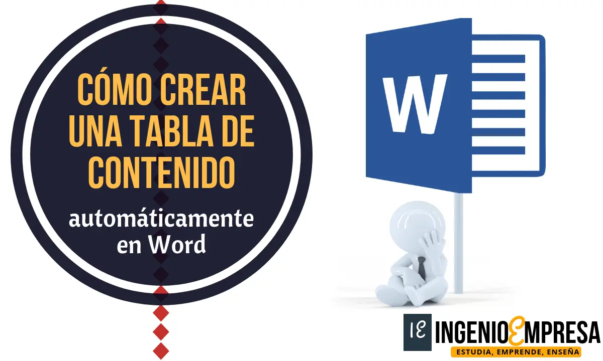 Cómo crear tabla de contenido en word