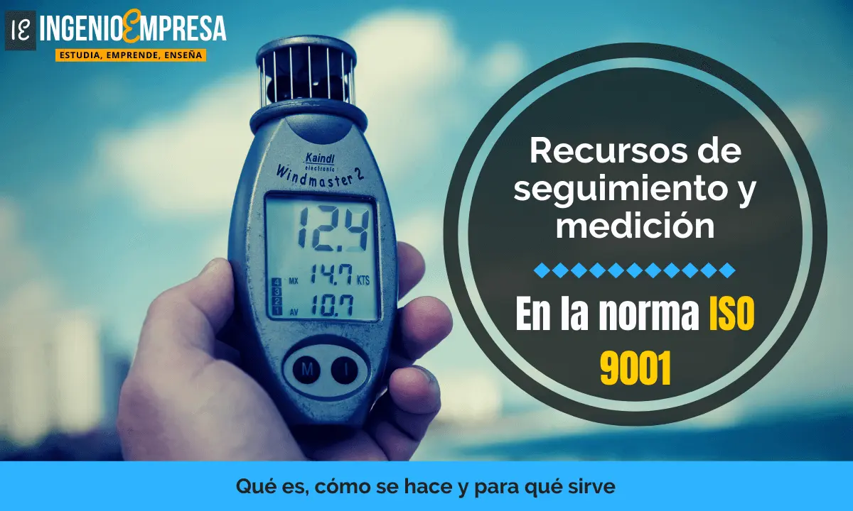 Recursos de seguimiento y medición ISO 9001