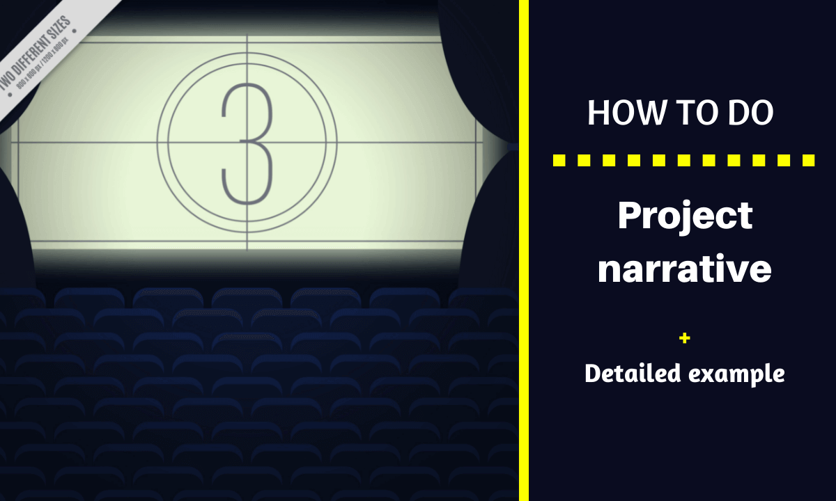 Movie with signal: how to do project narrative